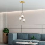 Casa si Gradina - Corpuri si surse de iluminat - Lustre si pendule - Candelabru, Opviq, metal, auriu, 55x55x185 cm - Infinity.ro