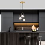 Casa si Gradina - Corpuri si surse de iluminat - Lustre si pendule - Candelabru, Opviq, metal, auriu, 55x55x185 cm - Infinity.ro