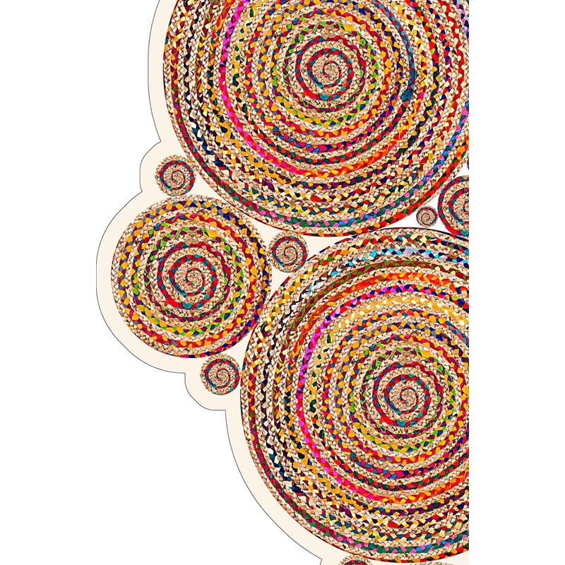 Casa si Gradina - Textile si covoare - Covoare - Covoare casa - Covor, Conceptum Hypnose, multicolor, 60x60 cm, 100% poliester, antiderapant - Infinity.ro