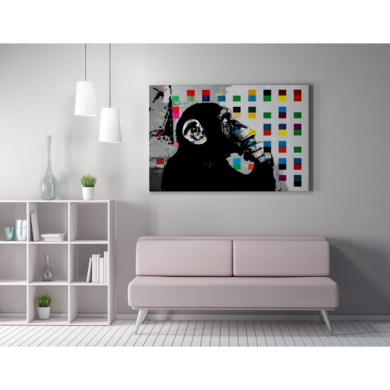 Casa si Gradina - Decoratiuni - Tablouri - Tablou decorativ, Wallxpert, bumbac si poliester, multicolor, 70x100 cm - Infinity.ro