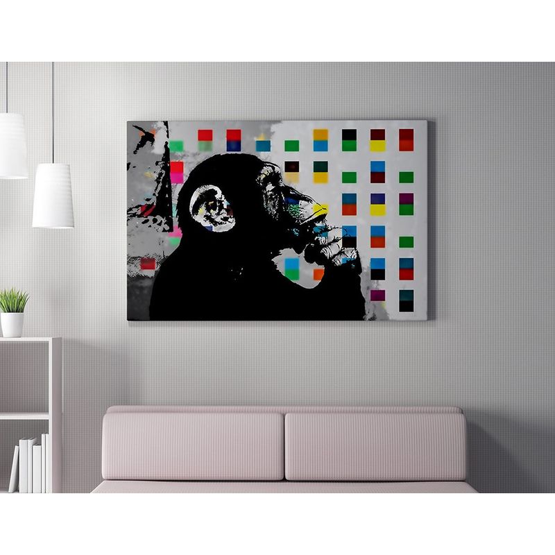 Casa si Gradina - Decoratiuni - Tablouri - Tablou decorativ, Wallxpert, bumbac si poliester, multicolor, 70x100 cm - Infinity.ro