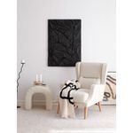 Casa si Gradina - Mobilier - Scaune si fotolii - Fotolii - Fotoliu cu aripi, Atelier Del Sofa, teddy, crem, 70x78x94 cm - Infinity.ro