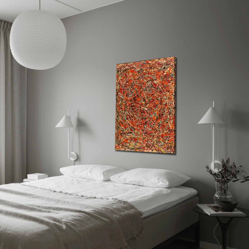 Casa si Gradina - Decoratiuni - Tablouri - Tablou decorativ, Wallxpert, panza piele de caprioara, multicolor, 70x100 cm, 249CVT1564 - Infinity.ro