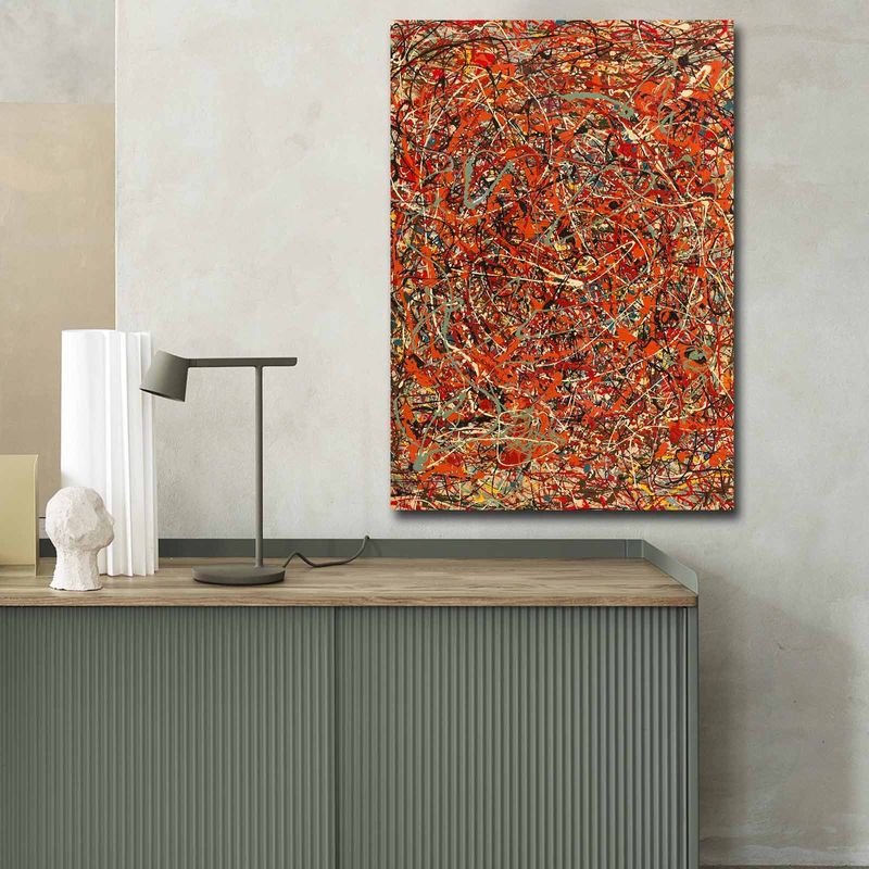 Casa si Gradina - Decoratiuni - Tablouri - Tablou decorativ, Wallxpert, panza piele de caprioara, multicolor, 70x100 cm, 249CVT1564 - Infinity.ro