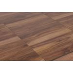 Casa si Gradina - Mobilier - Mese si birouri - Mese bucatarie si dining - Masa extensibila, Hanah Home, mdf, nuc si alb, 130x80x80 cm (166 cm extins) - Infinity.ro