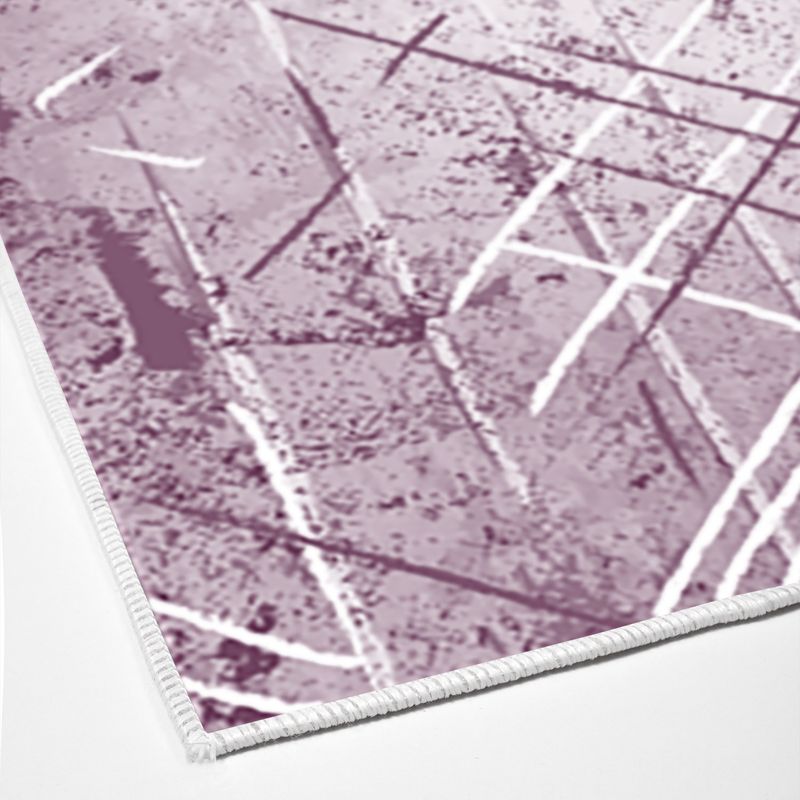 Casa si Gradina - Textile si covoare - Covoare - Covoare casa - Covor, Conceptum Hypnose, violet, 80x200 cm, 100% poliester, antiderapant, lavabil la masina, 955ANR4383 - Infinity.ro