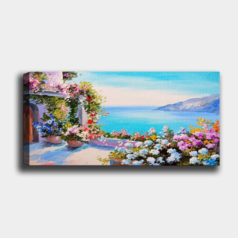 Casa si Gradina - Decoratiuni - Tablouri - Tablou decorativ, Wallxpert, panza, multicolor, 30x80 cm, 483TNS1356 - Infinity.ro