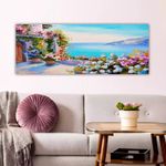 Casa si Gradina - Decoratiuni - Tablouri - Tablou decorativ, Wallxpert, panza, multicolor, 30x80 cm, 483TNS1356 - Infinity.ro