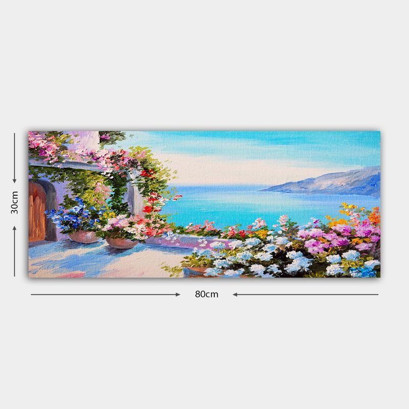 Casa si Gradina - Decoratiuni - Tablouri - Tablou decorativ, Wallxpert, panza, multicolor, 30x80 cm, 483TNS1356 - Infinity.ro
