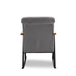 Casa si Gradina - Mobilier - Scaune si fotolii - Fotolii - Fotoliu balansoar, Hanah Home, metal, gri, 65x55x44 cm - Infinity.ro