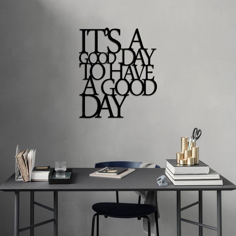 Casa si Gradina - Decoratiuni - Decoratiuni perete - Accesoriu decorativ de perete, Wallxpert, metal, negru, 70x61 cm, 891TNL1363 - Infinity.ro