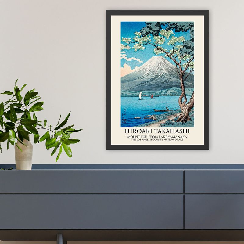 Casa si Gradina - Decoratiuni - Tablouri - Tablou decorativ inramat, Wallxpert, multicolor, 55x75 cm, rama lemn, imprimare digitala uv - Infinity.ro
