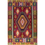 Casa si Gradina - Textile si covoare - Covoare - Covorase intrare - Covoras de hol, Conceptum Hypnose, multicolor, 80x200 cm, catifea, antiderapant, 599HFT1180 - Infinity.ro