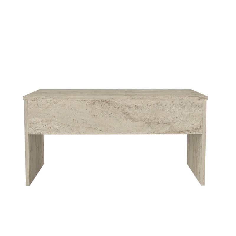 Casa si Gradina - Mobilier - Mese si birouri - Masute de cafea - Masuta de cafea, Hanah Home, pal melaminat, travertin, 90x45x52 cm - Infinity.ro