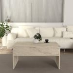 Casa si Gradina - Mobilier - Mese si birouri - Masute de cafea - Masuta de cafea, Hanah Home, pal melaminat, travertin, 90x45x52 cm - Infinity.ro