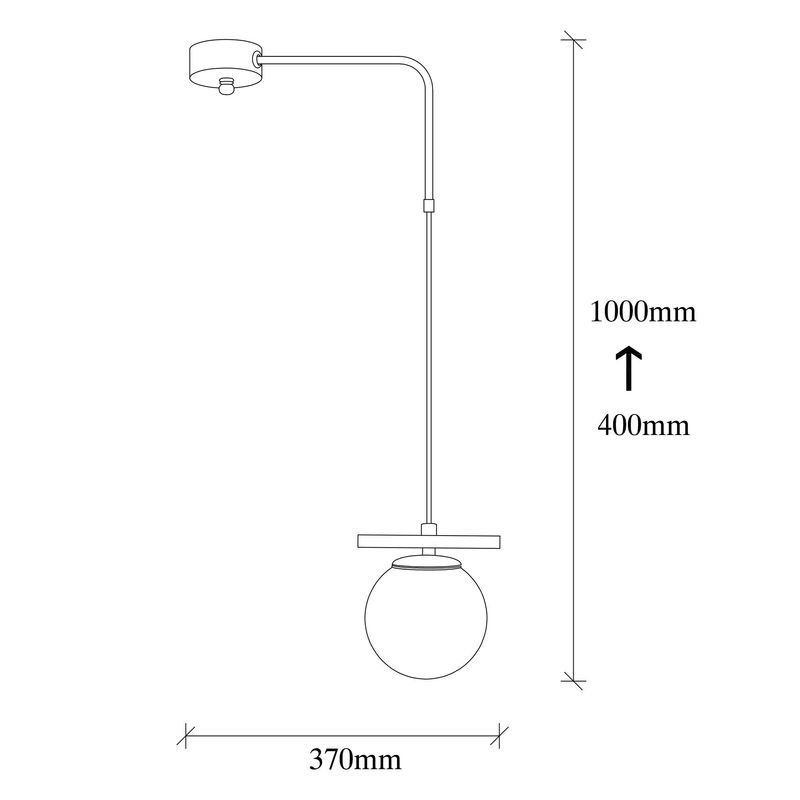 Casa si Gradina - Corpuri si surse de iluminat - Lustre si pendule - Lustra, Opviq, metal, alb negru, 37x15 cm, inaltime reglabila - Infinity.ro