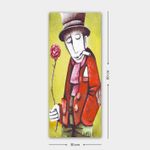 Casa si Gradina - Decoratiuni - Tablouri - Tablou decorativ pe panza, Wallxpert, canvas, multicolor, 30x80 cm, rama lemn - Infinity.ro