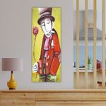 Casa si Gradina - Decoratiuni - Tablouri - Tablou decorativ pe panza, Wallxpert, canvas, multicolor, 30x80 cm, rama lemn - Infinity.ro