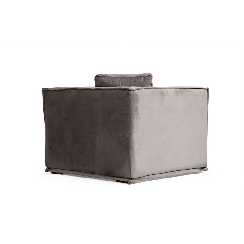 Casa si Gradina - Mobilier - Canapele si coltare - Coltare - Coltar, Hanah Home, lemn de fag si pal, gri, 190x300x100 cm - Infinity.ro