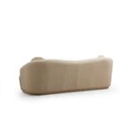 Casa si Gradina - Mobilier - Canapele si coltare - Canapele - Canapea 3 locuri, Hanah Home, lemn fag si pal, crem, 225x98x76 cm - Infinity.ro