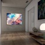 Casa si Gradina - Decoratiuni - Tablouri - Tablou canvas decorativ, Wallxpert, panza de piele de caprioara, multicolor, 70x100 cm - Infinity.ro
