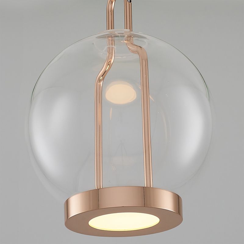 Casa si Gradina - Corpuri si surse de iluminat - Lustre si pendule - Candelabru, Opviq, metal, galben, diametru 18 cm, inaltime 120 cm, led integrat - Infinity.ro