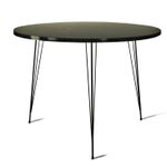 Casa si Gradina - Mobilier - Mese si birouri - Mese bucatarie si dining - Masa, Hanah Home, pal melaminat, negru alb, 90x90x75 cm, 801CMY2933 - Infinity.ro