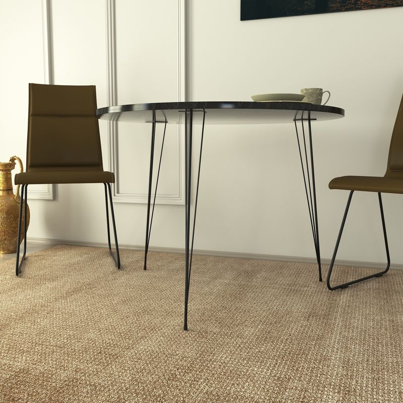 Casa si Gradina - Mobilier - Mese si birouri - Mese bucatarie si dining - Masa, Hanah Home, pal melaminat, negru alb, 90x90x75 cm, 801CMY2933 - Infinity.ro