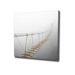 Casa si Gradina - Decoratiuni - Tablouri - Tablou canvas decorativ, Wallxpert, multicolor, 45x45 cm, bumbac si poliester, rama lemn - Infinity.ro