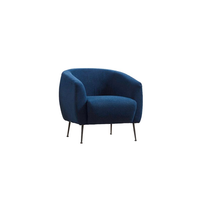 Casa si Gradina - Mobilier - Scaune si fotolii - Fotolii - Fotoliu, Atelier Del Sofa, lemn de fag si pal, albastru, 70x82x82 cm - Infinity.ro