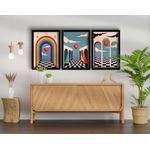 Casa si Gradina - Decoratiuni - Tablouri - Set tablouri decorative, Wallxpert, mdf, multicolor, 38x53 cm, 3 piese - Infinity.ro