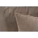 Casa si Gradina - Mobilier - Canapele si coltare - Coltare - Coltar, Hanah Home, cadru lemn de carpen, tapiterie in, cappuccino, 350x190x65 cm - Infinity.ro
