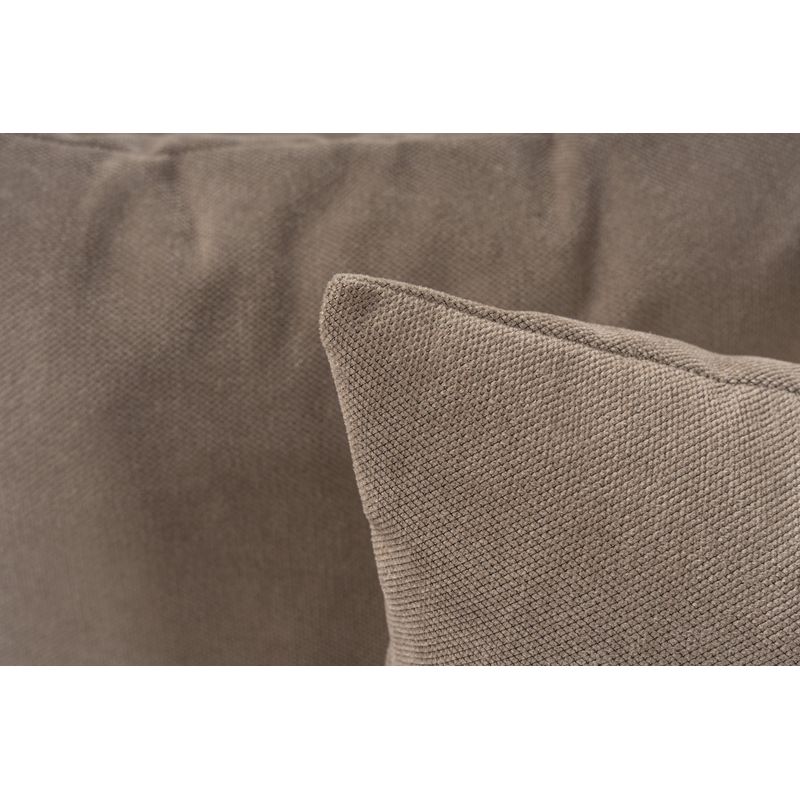 Casa si Gradina - Mobilier - Canapele si coltare - Coltare - Coltar, Hanah Home, cadru lemn de carpen, tapiterie in, cappuccino, 350x190x65 cm - Infinity.ro