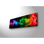 Casa si Gradina - Decoratiuni - Tablouri - Tablou canvas decorativ cu led, Wallxpert, panza suede, multicolor, 30x90 cm - Infinity.ro