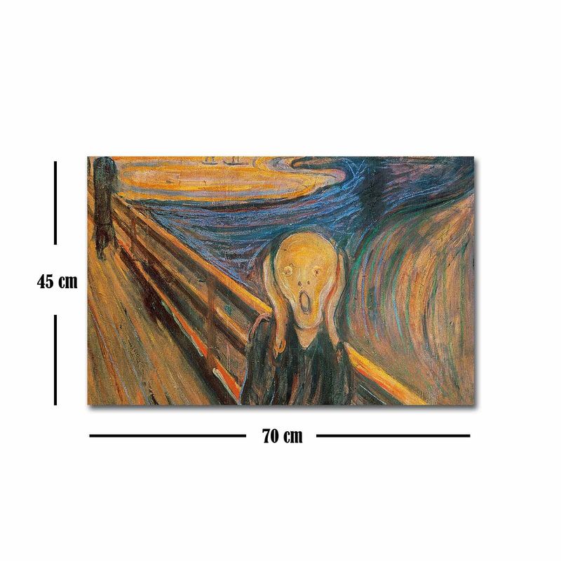 Casa si Gradina - Decoratiuni - Tablouri - Tablou canvas decorativ, Wallxpert, multicolor, panza suede, 45x70 cm, rama lemn - Infinity.ro