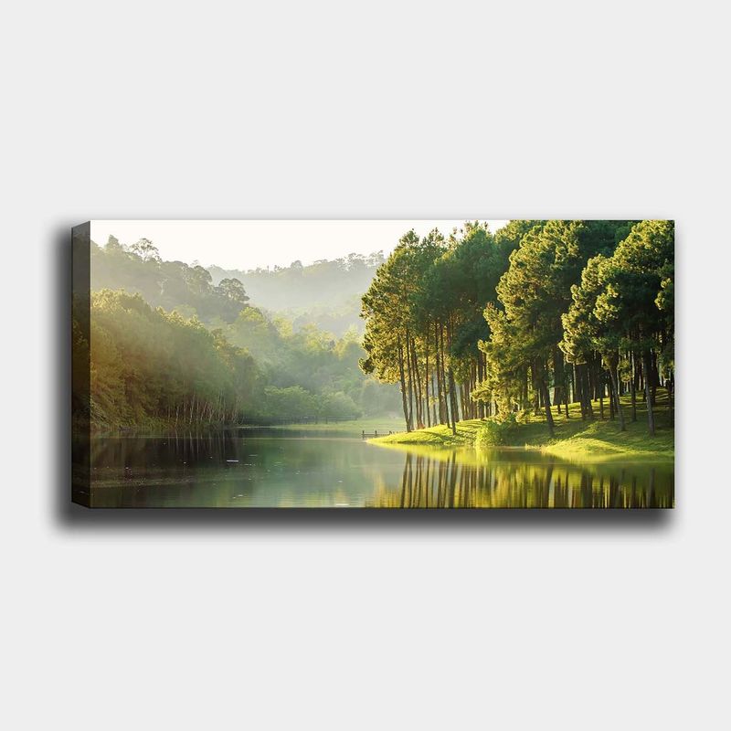 Casa si Gradina - Decoratiuni - Tablouri - Tablou decorativ, Wallxpert, panza, multicolor, 50x120 cm, 451ERN1411 - Infinity.ro