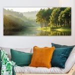 Casa si Gradina - Decoratiuni - Tablouri - Tablou decorativ, Wallxpert, panza, multicolor, 50x120 cm, 451ERN1411 - Infinity.ro