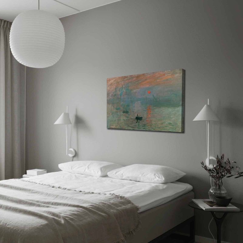 Casa si Gradina - Decoratiuni - Tablouri - Tablou decorativ pe panza, Wallxpert, multicolor, panza piele de caprioara, rama lemn, 70x100 cm - Infinity.ro