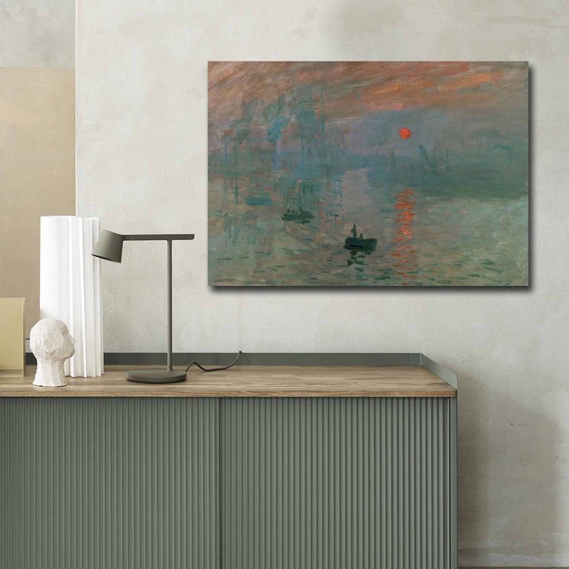Casa si Gradina - Decoratiuni - Tablouri - Tablou decorativ pe panza, Wallxpert, multicolor, panza piele de caprioara, rama lemn, 70x100 cm - Infinity.ro