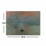Casa si Gradina - Decoratiuni - Tablouri - Tablou decorativ pe panza, Wallxpert, multicolor, panza piele de caprioara, rama lemn, 70x100 cm - Infinity.ro