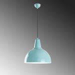 Casa si Gradina - Corpuri si surse de iluminat - Lustre si pendule - Candelabru, Opviq, metal, turcoaz, diametru 30 cm, inaltime reglabila 32-121 cm - Infinity.ro