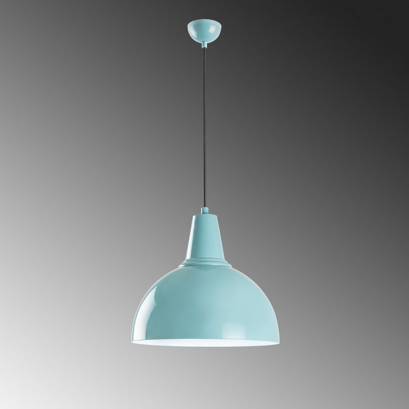 Casa si Gradina - Corpuri si surse de iluminat - Lustre si pendule - Candelabru, Opviq, metal, turcoaz, diametru 30 cm, inaltime reglabila 32-121 cm - Infinity.ro