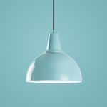 Casa si Gradina - Corpuri si surse de iluminat - Lustre si pendule - Candelabru, Opviq, metal, turcoaz, diametru 30 cm, inaltime reglabila 32-121 cm - Infinity.ro