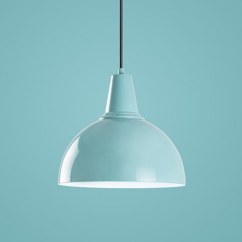 Casa si Gradina - Corpuri si surse de iluminat - Lustre si pendule - Candelabru, Opviq, metal, turcoaz, diametru 30 cm, inaltime reglabila 32-121 cm - Infinity.ro