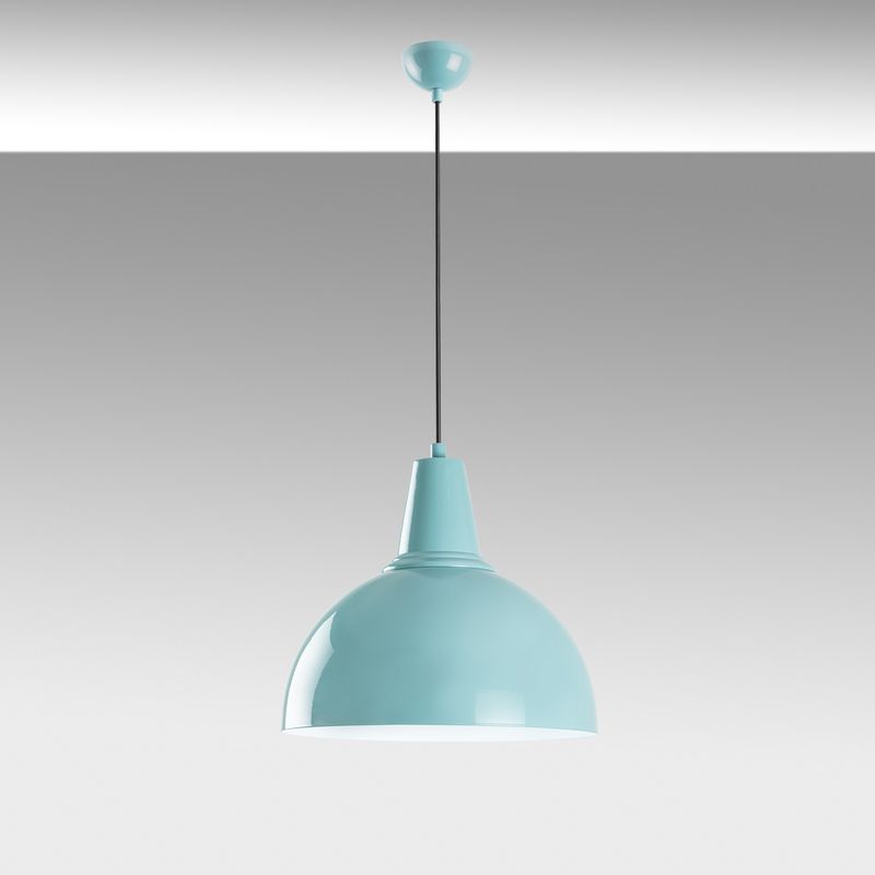 Casa si Gradina - Corpuri si surse de iluminat - Lustre si pendule - Candelabru, Opviq, metal, turcoaz, diametru 30 cm, inaltime reglabila 32-121 cm - Infinity.ro