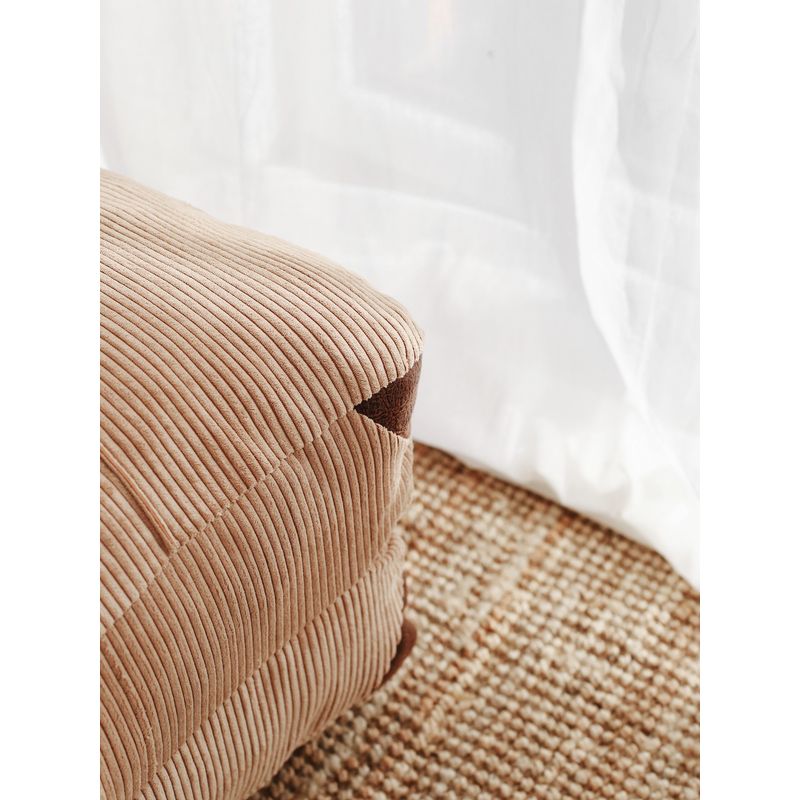 Casa si Gradina - Mobilier - Canapele si coltare - Canapele - Canapea extensibila 1 loc, Hanah Home, catifea, camel, 80x70x60 cm - Infinity.ro