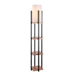 Casa si Gradina - Corpuri si surse de iluminat - Veioze si lampi - Lampadare - Lampadar, Opviq, metal, negru cupru, 25x25x130 cm, 211LMP1103 - Infinity.ro