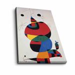 Casa si Gradina - Decoratiuni - Tablouri - Tablou decorativ pe panza, Wallxpert, multicolor, 45x70 cm, panza piele de caprioara, rama lemn - Infinity.ro