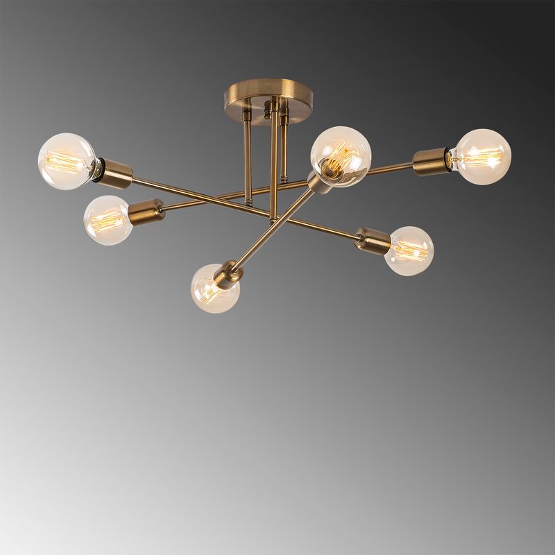 Casa si Gradina - Corpuri si surse de iluminat - Lustre si pendule - Candelabru, Opviq, metal, vintage, 64x64x30 cm - Infinity.ro