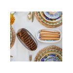 Casa si Gradina - Bucatarie si vesela - Vesela si tacamuri - Vesela pentru servire - Farfurie de servire, Hermia, ceramica, multicolor, 26 cm, set 2 bucati - Infinity.ro